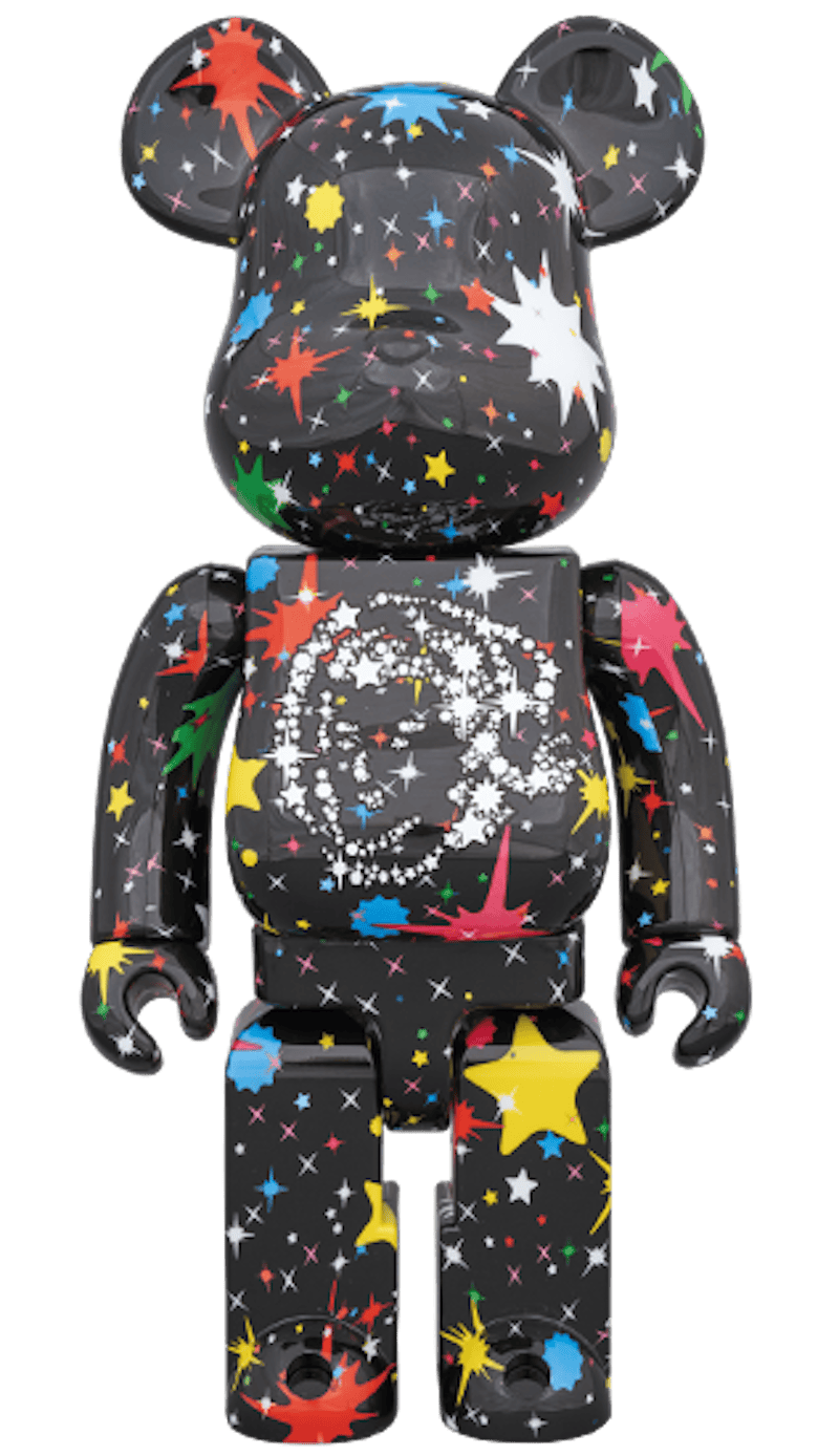 Bearbrick Billionaire Boys Club Starfield 100% & 400% Set Black