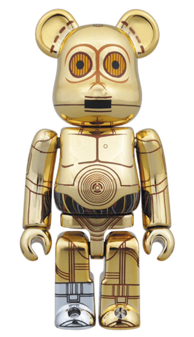 Bearbrick C-3PO & R2-D2 2 Pack 100% Multi