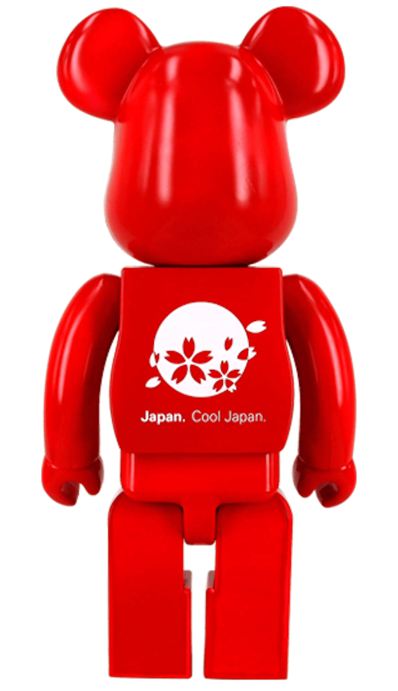 Bearbrick CJ Mart Cherry 400% Red