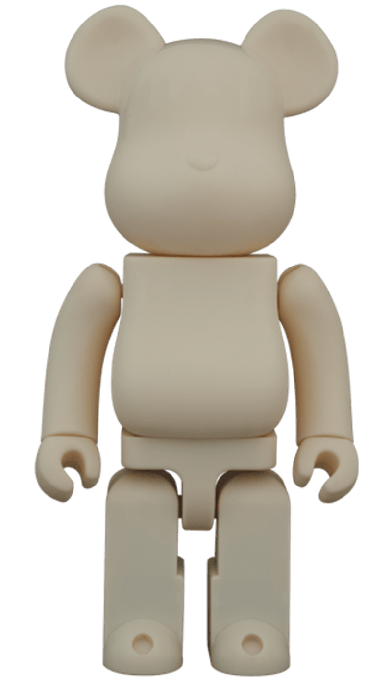 Bearbrick Candle 400% Cream
