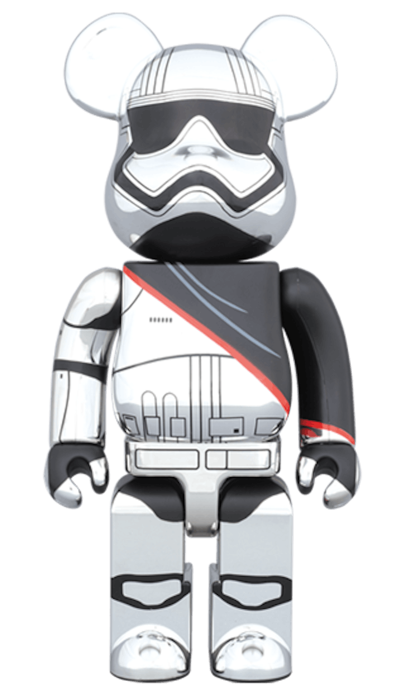 Bearbrick Captain Phasma 400% Chrome