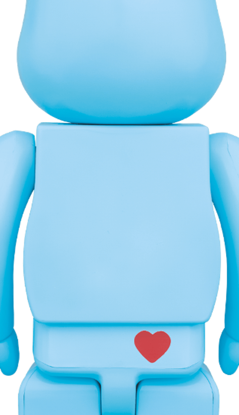 Bearbrick Care Bear (TM) Bedtime Bear 100% Blue