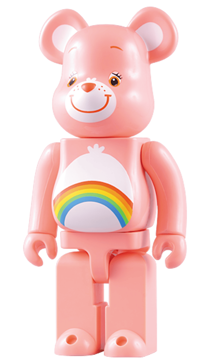 Bearbrick Care Bears(TM) Cheer Bear(TM) 400% Pink