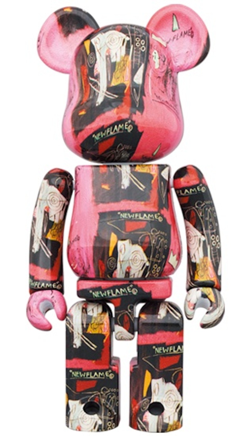 Bearbrick Chogokin Andy Warhol x Jean-Michel Basquiat 200%