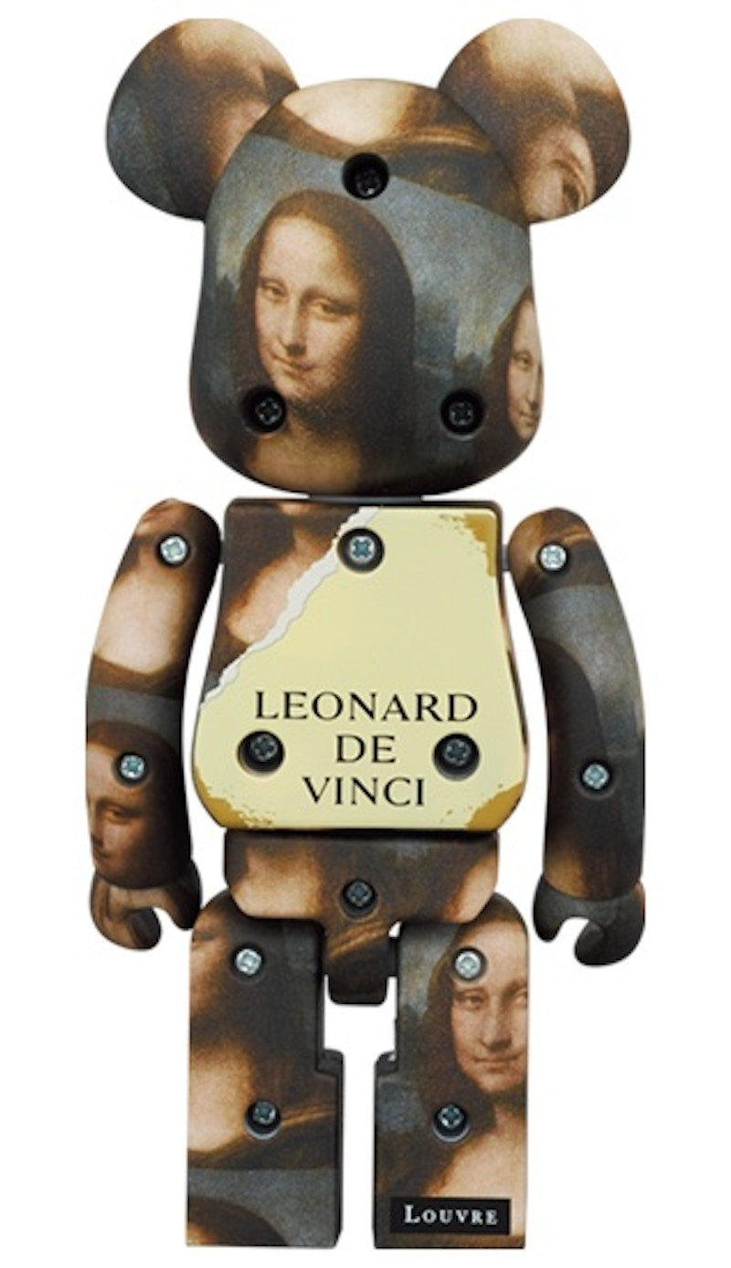 Bearbrick Chogokin Leonardo De Vinci Mona Lisa 200%