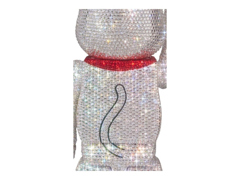 Bearbrick Crystal Decorate Lucky Cat Good Luck 400%