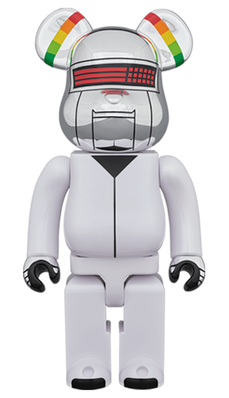 Bearbrick Daft Punk (Discovery Ver.) 2 pack 400% Multi