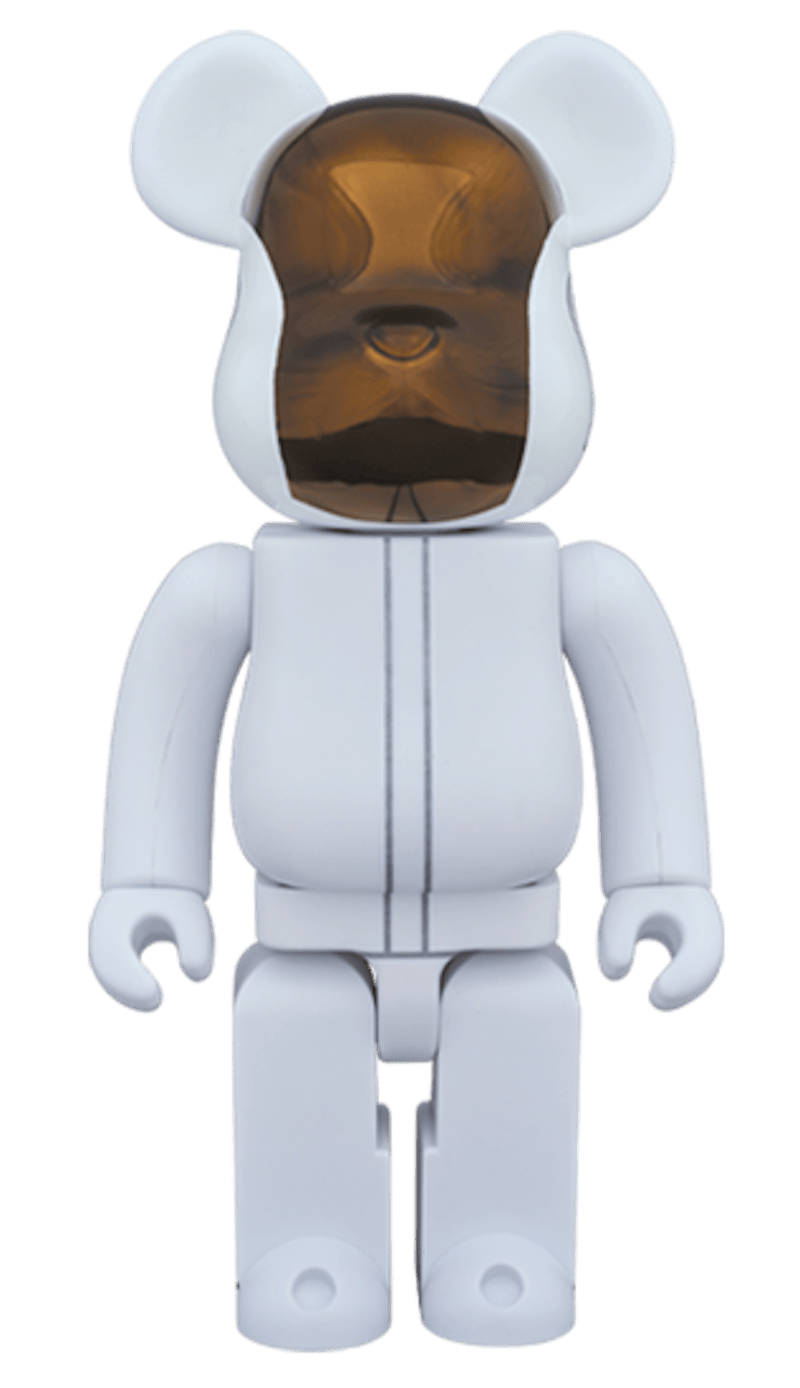 Bearbrick Daft Punk (White Suits Ver.) 400% White