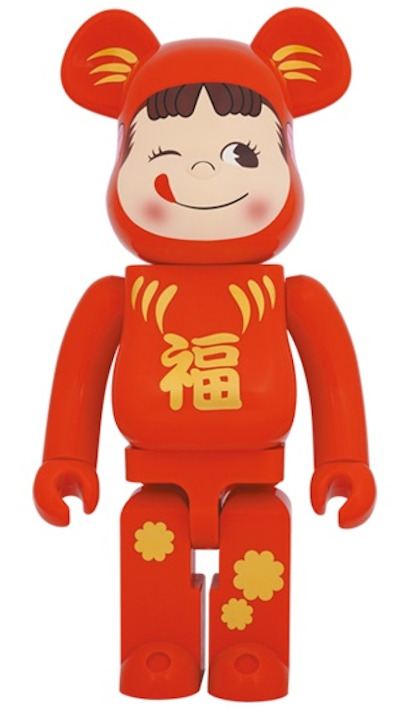 Bearbrick Daruma Peko-chan 1000% Red