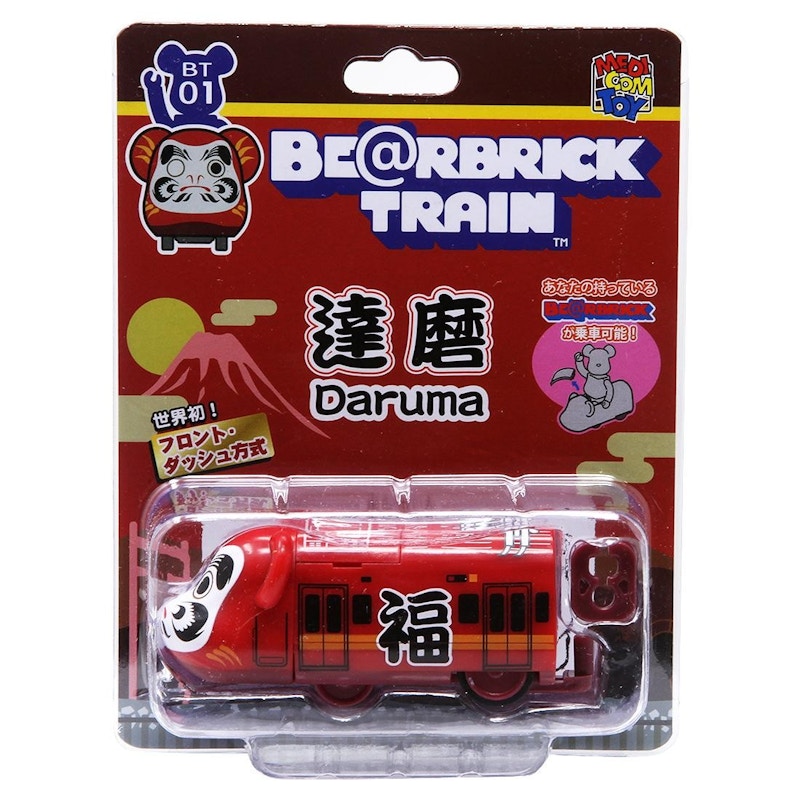 Bearbrick Daruma Train Figure