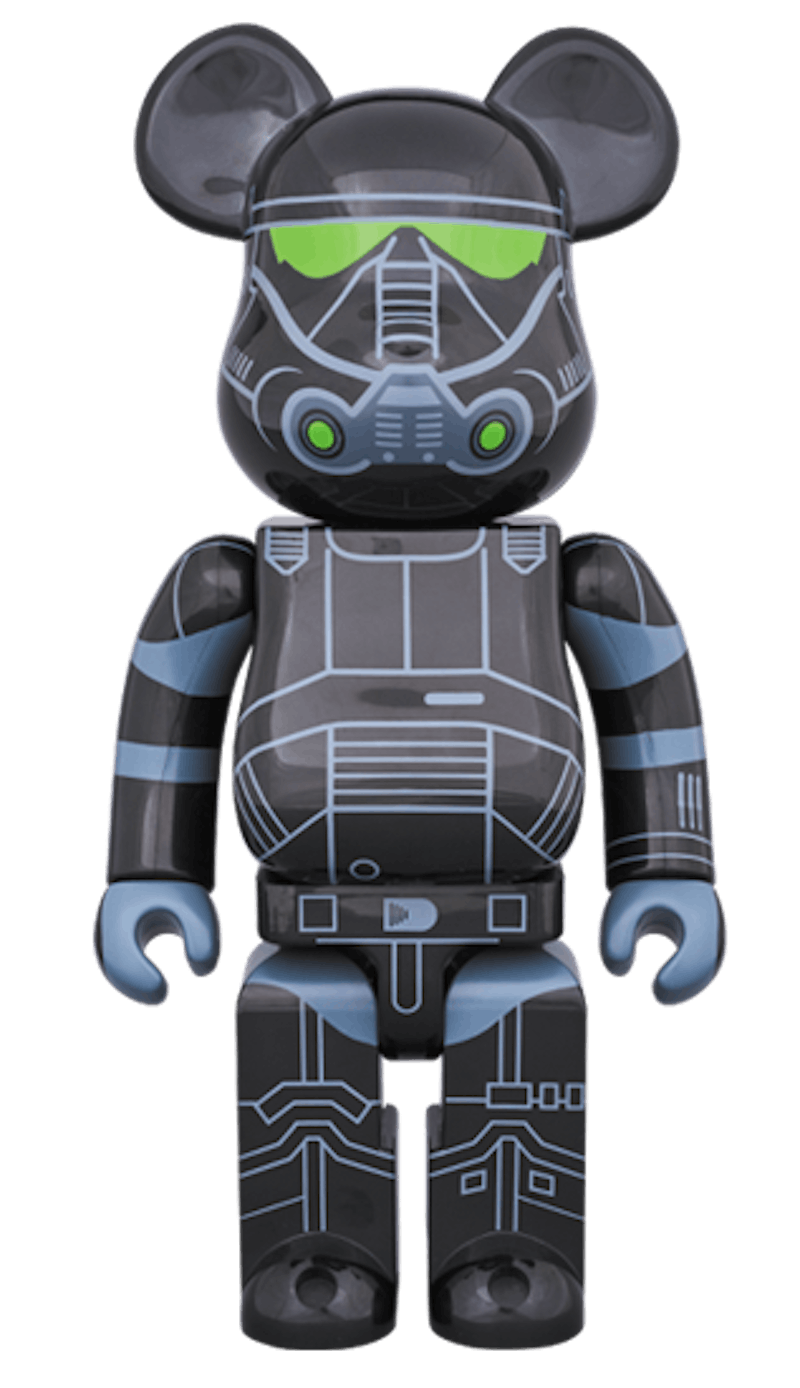 Bearbrick Star Wars Death Trooper 400% Black