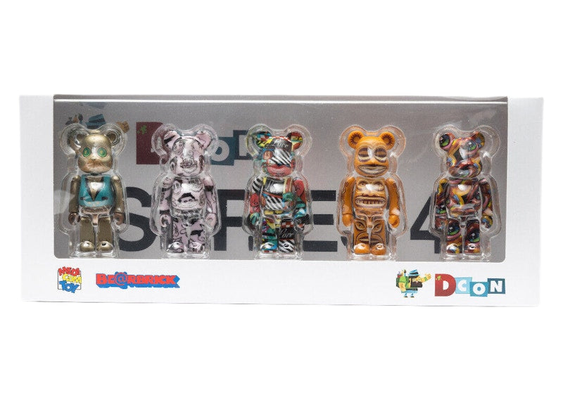 Bearbrick DesignerCon Artist Series 4 (Doktor A, Bobby Hundreds, Nina Palomba, Shag and Hannah Webb) 100% (Set of 5)