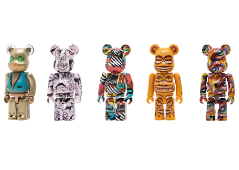 Bearbrick DesignerCon Artist Series 4 (Doktor A, Bobby Hundreds, Nina Palomba, Shag and Hannah Webb) 100% (Set of 5)