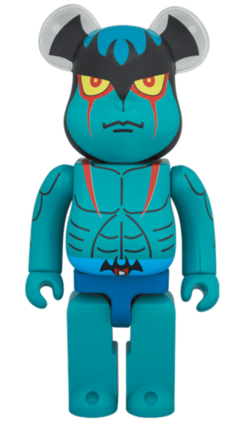 Bearbrick Devilman 400% Blue