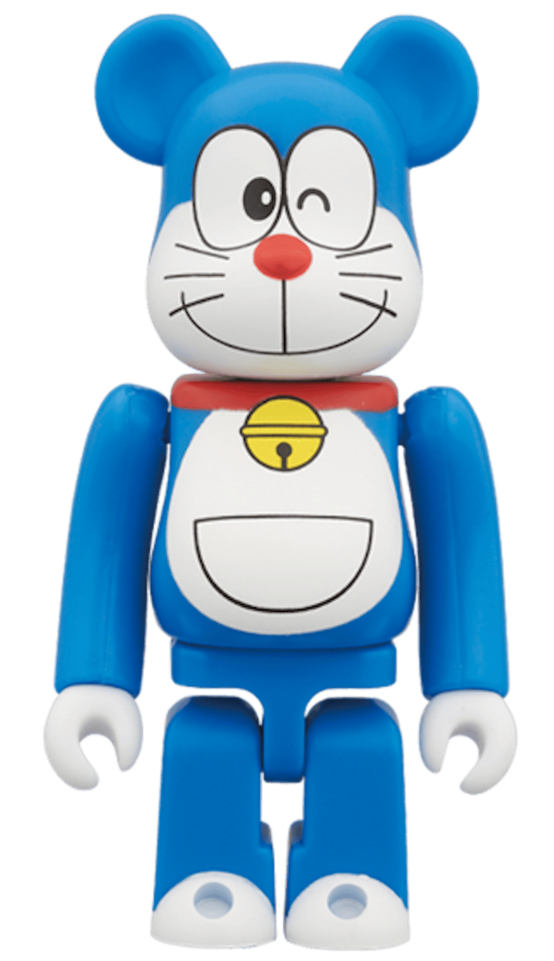 Bearbrick Doraemon 100% Blue