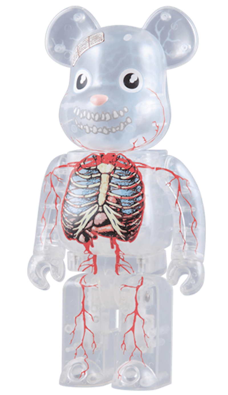 Bearbrick Dr. Romanelli 400% Translucent