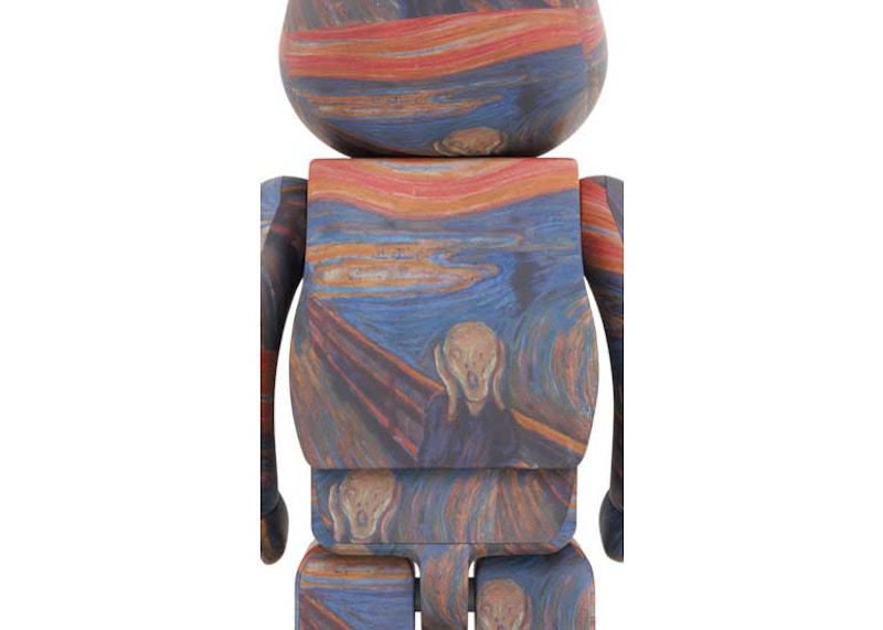 Bearbrick Edvard Munch (Scream) 1000%