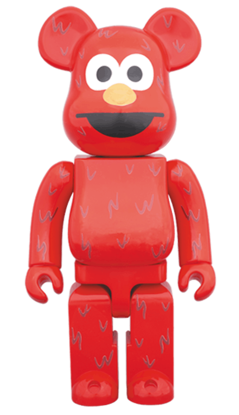 Bearbrick Elmo 400% Red