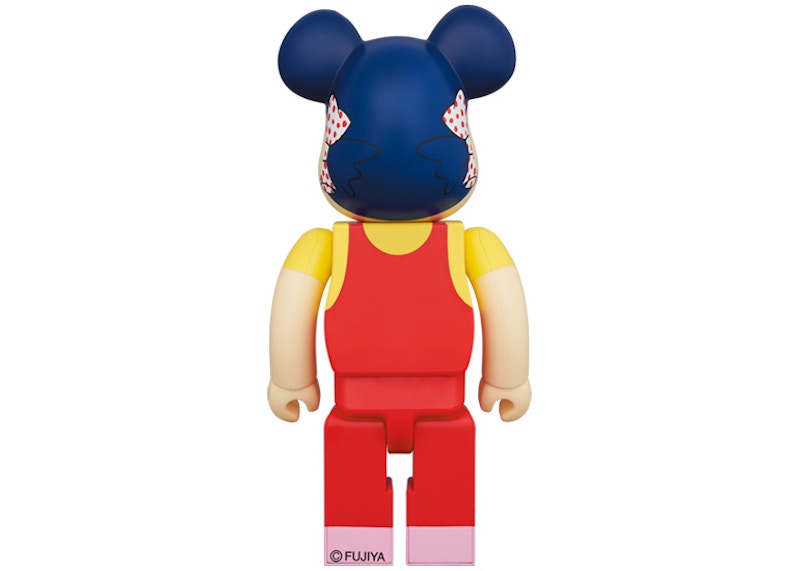 Bearbrick Enamel Sign Peko-chan 100% & 400% Set