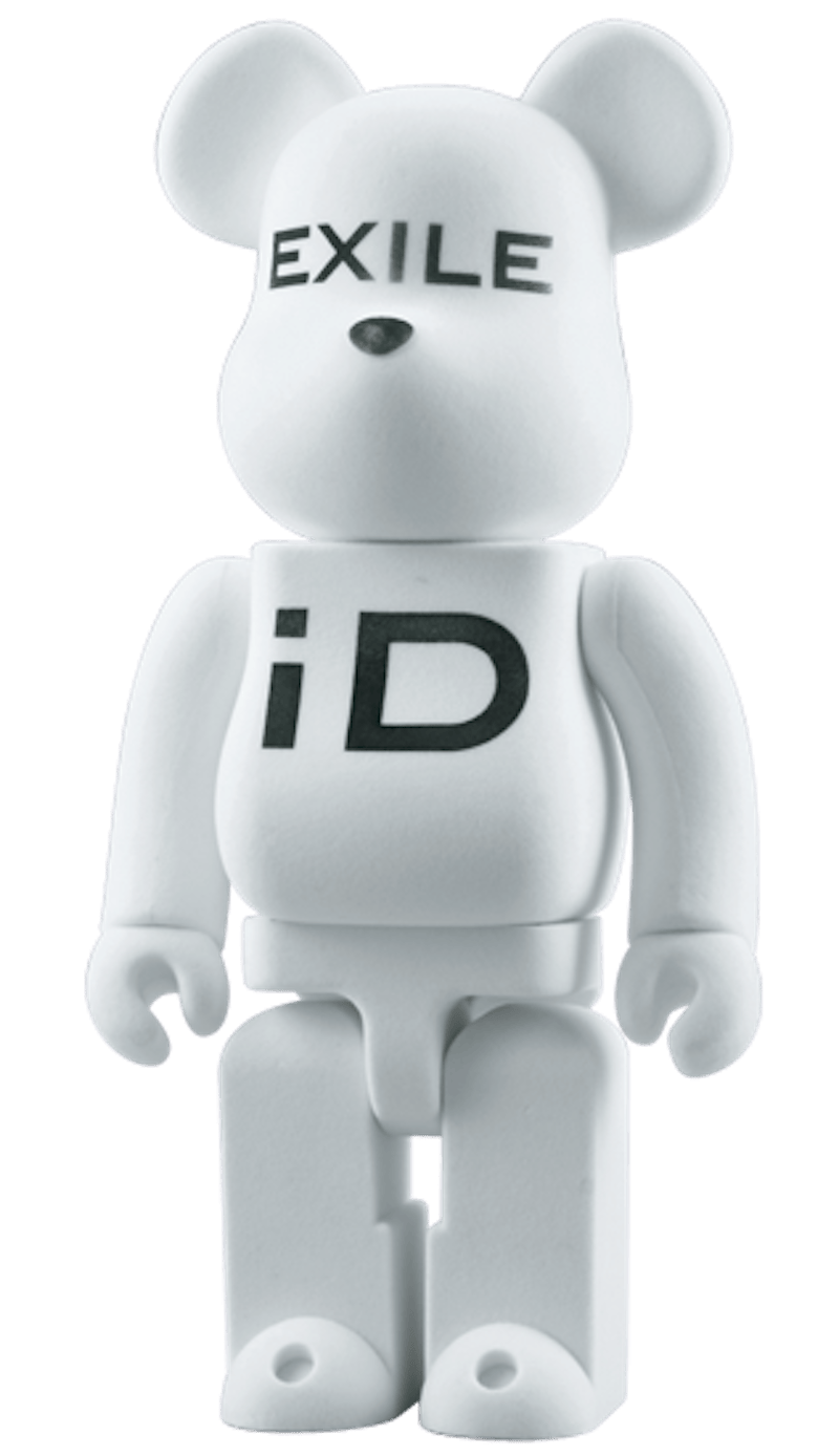 Bearbrick Exile iD 400% White
