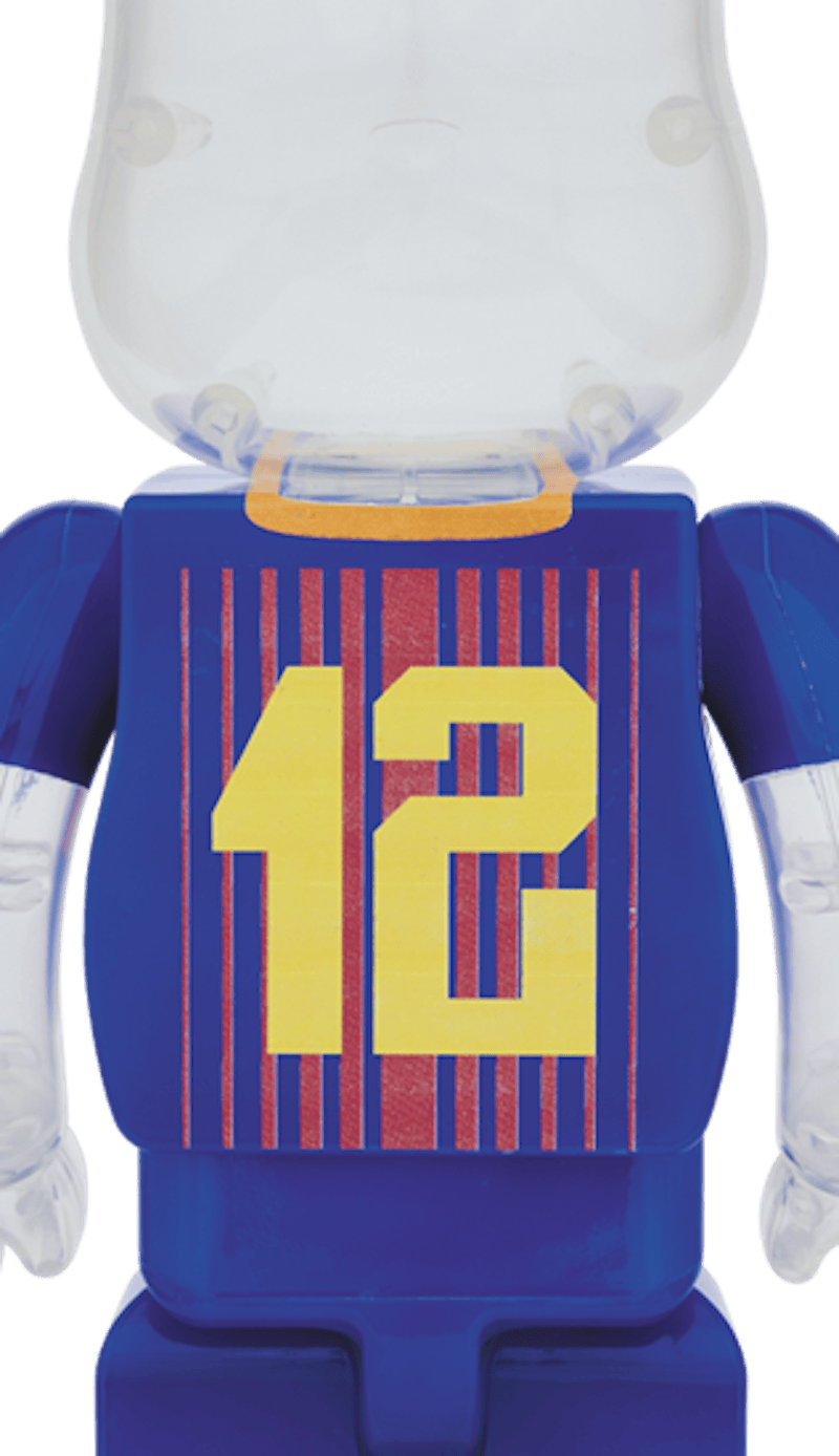 Bearbrick FC Barcelona 1000% Multi