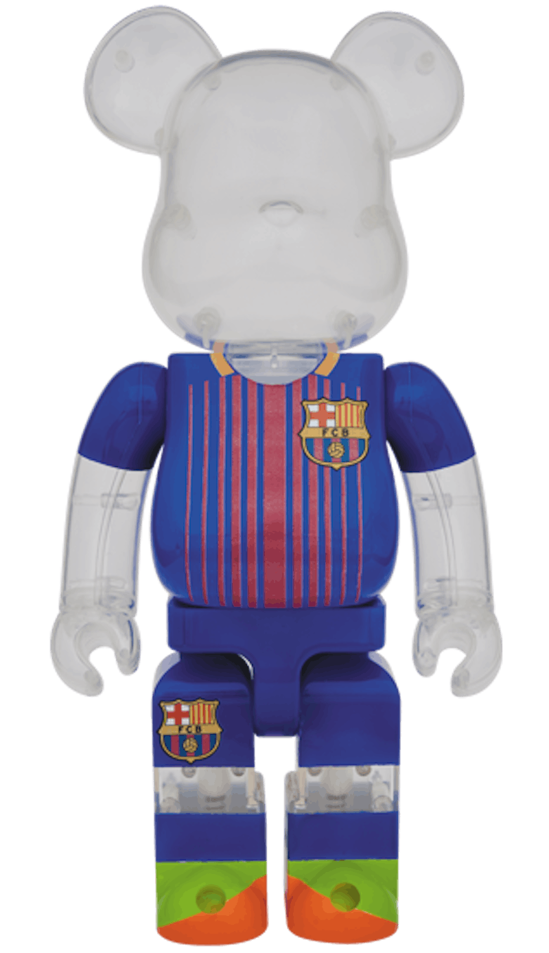 Bearbrick FC Barcelona 1000% Multi