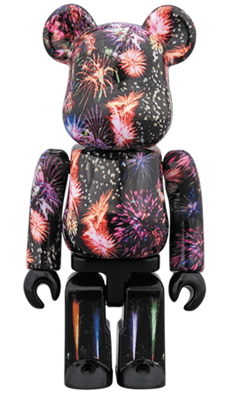 Bearbrick Fireworks 100% & 400% Multi