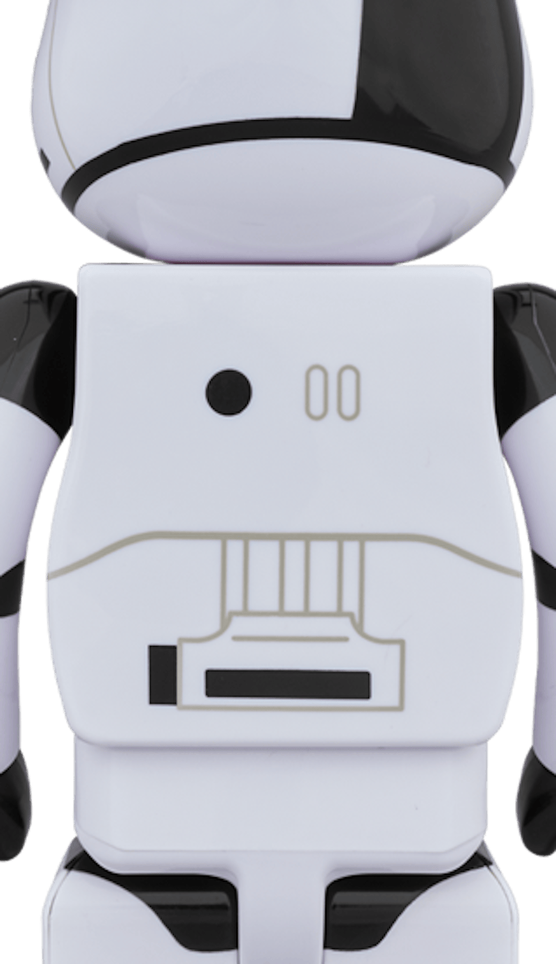 Bearbrick First Order Stormtrooper Executioner 100% White