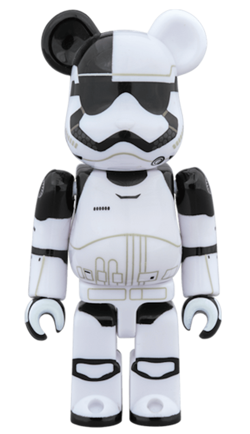 Bearbrick First Order Stormtrooper Executioner 100% White