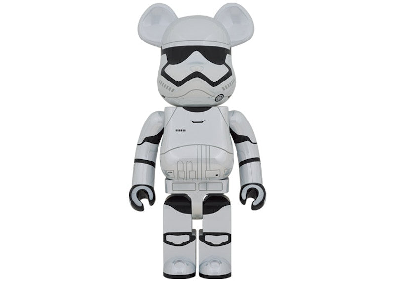 Bearbrick First Order Stormtrooper (The Force Awakens Ver.) 1000% Chrome Ver.