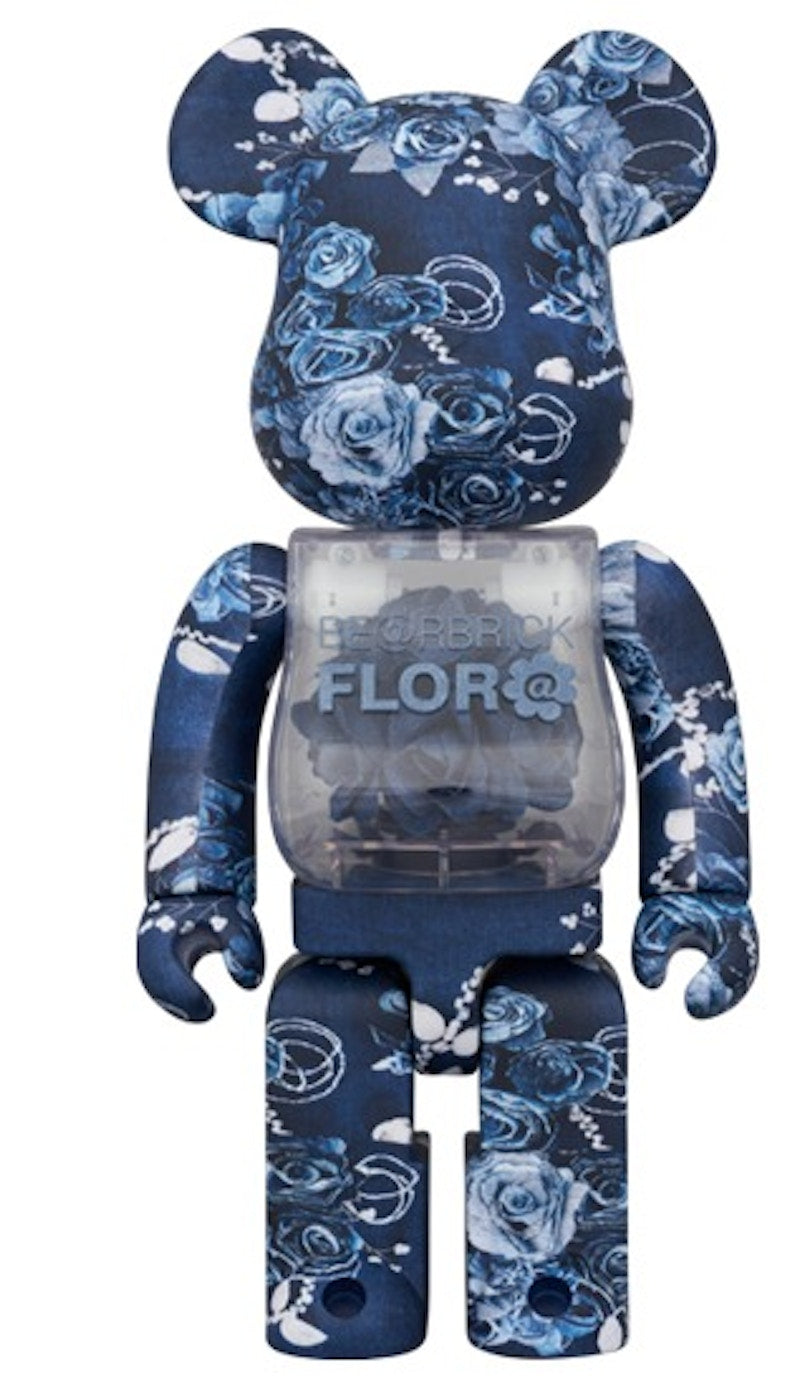 Bearbrick Flor@ Denim 400%