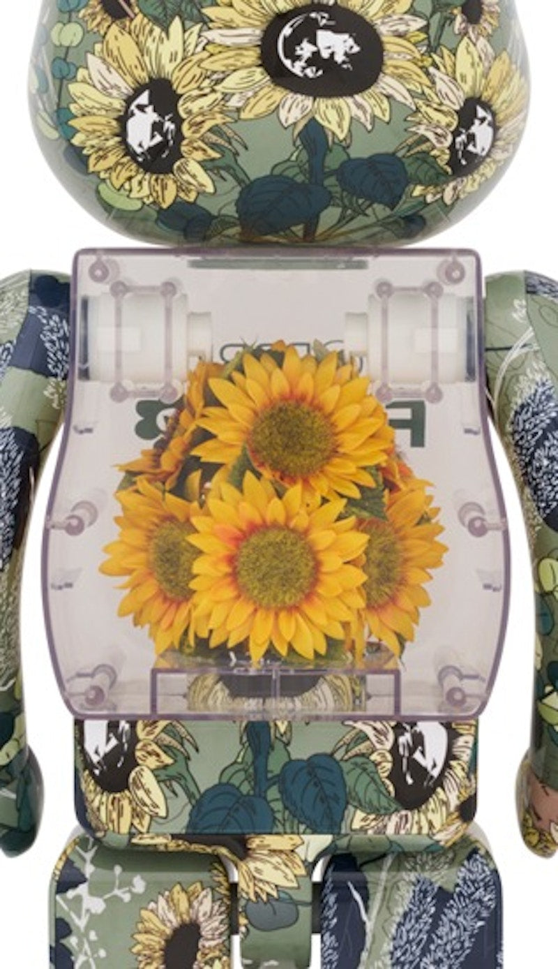 Bearbrick Flor@ Sunflower 1000%