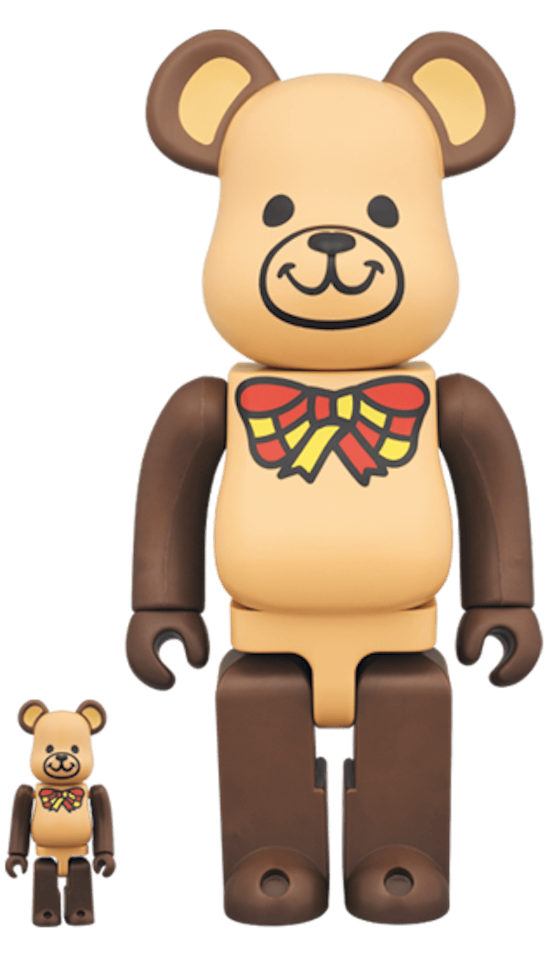 Bearbrick Freemasonry 100% & 400% Set Brown