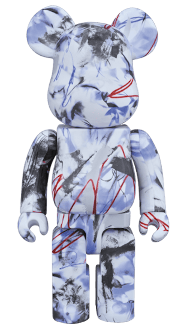 Bearbrick Futura 100% & 400% Set White