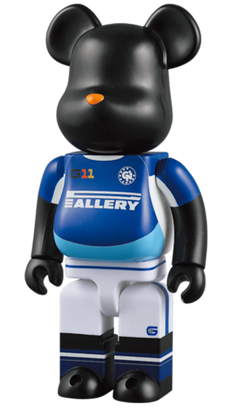 Bearbrick Gallery 1950 11th Anniversary 400% Black