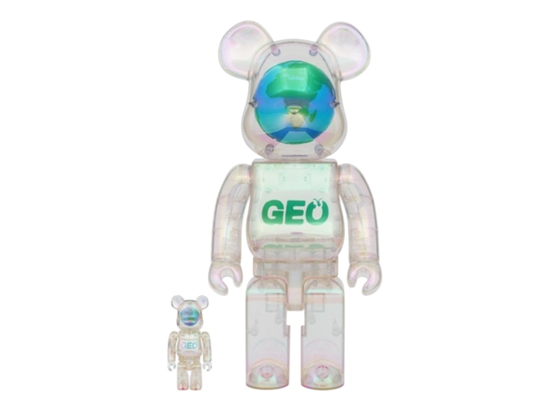 Bearbrick Geo Earth 100% & 400% Set