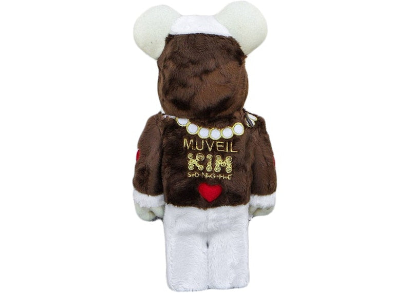 Bearbrick Gizmo Muveil 400% White