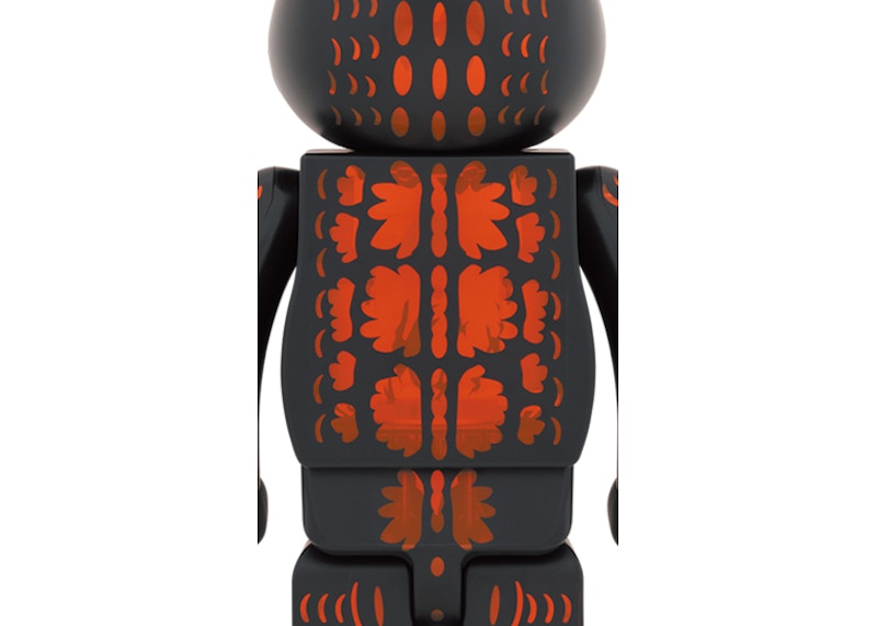 Bearbrick Godzilla VS Destoroyah version Godzilla (Meltdown) 1000% Clear Orange Ver.