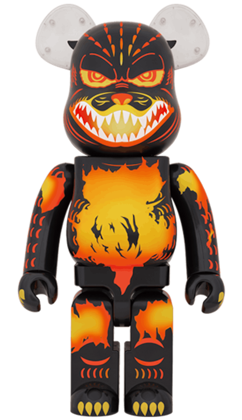 Bearbrick Godzilla VS Destoroyah version Godzilla (Meltdown Ver.) 1000%