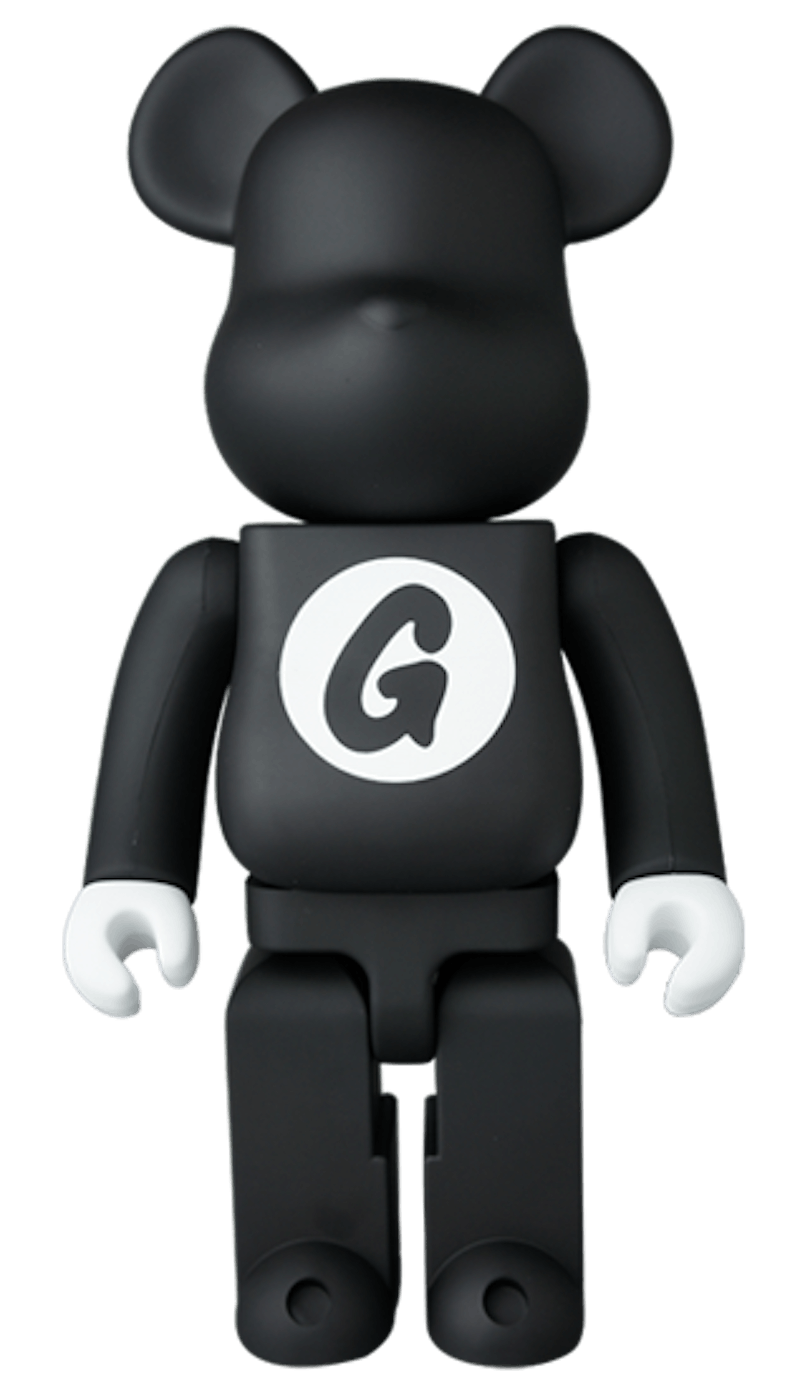 Bearbrick Goodenough 400% Black