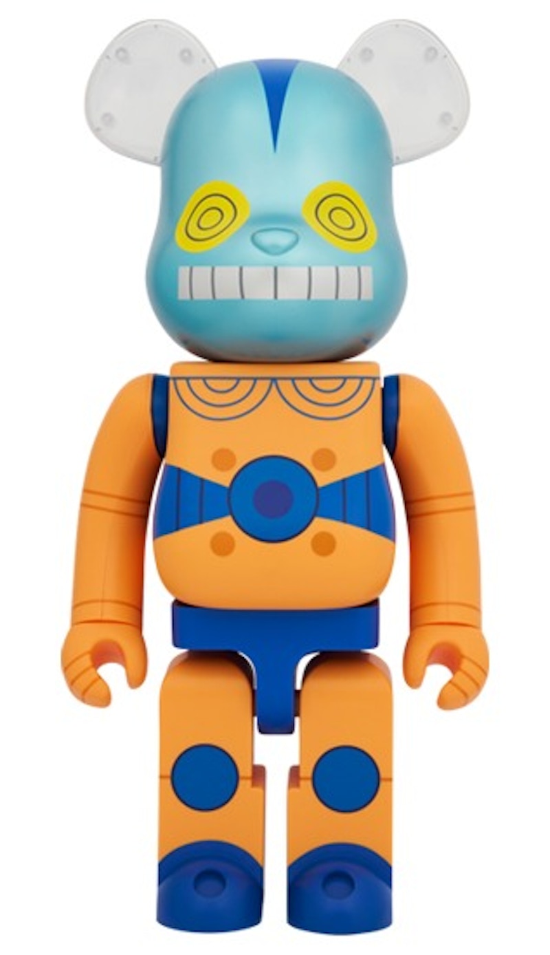 Bearbrick HxS Orange 1000%