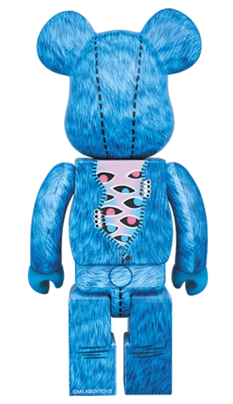 Bearbrick IT Bear 400% Blue