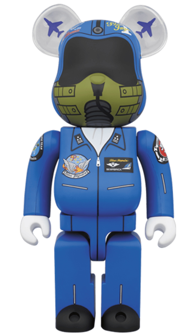 Bearbrick Impulse 400% Blue