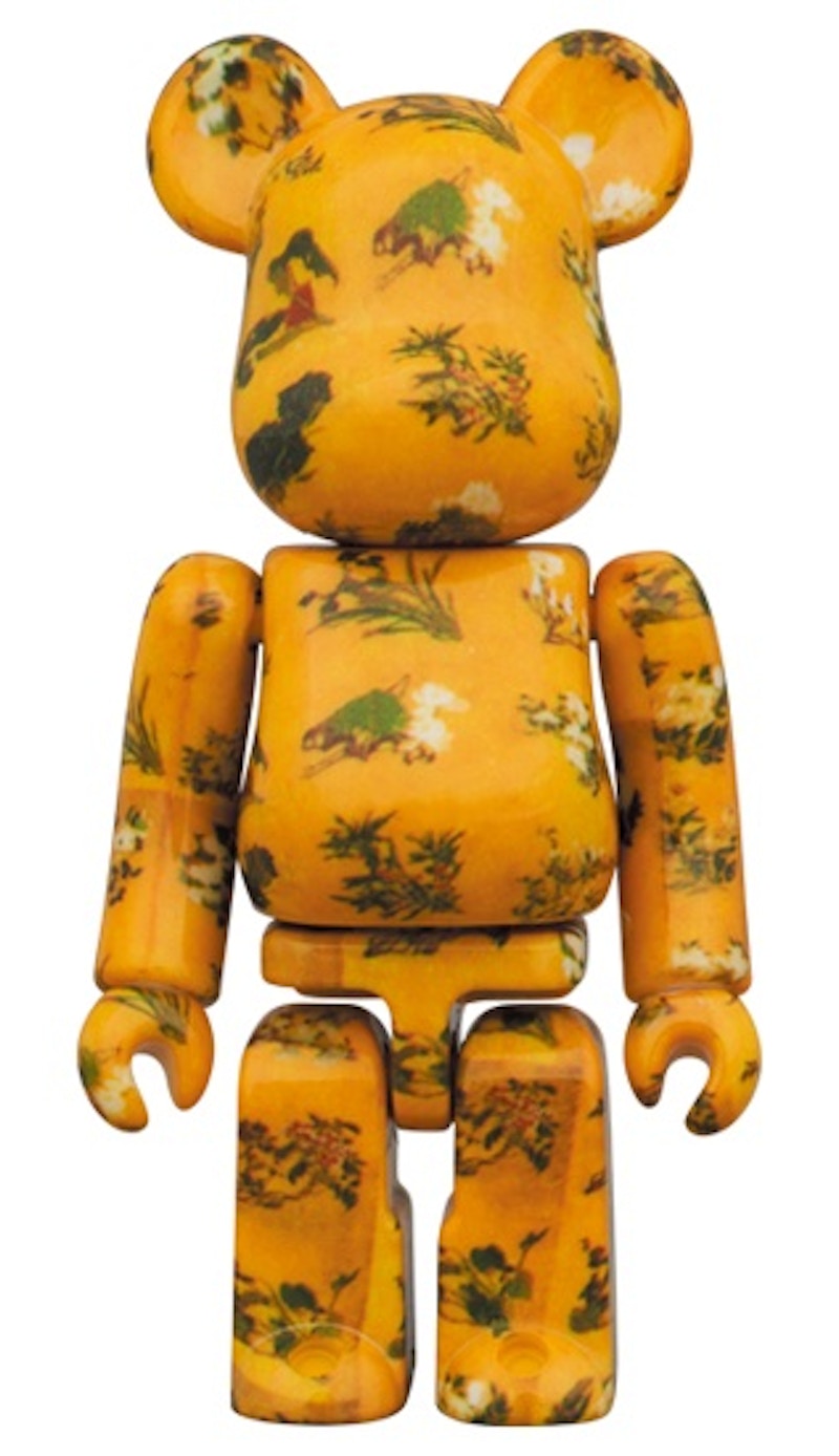 Bearbrick Ito Jakuchu (Hundred Flowers) 100% & 400% Set