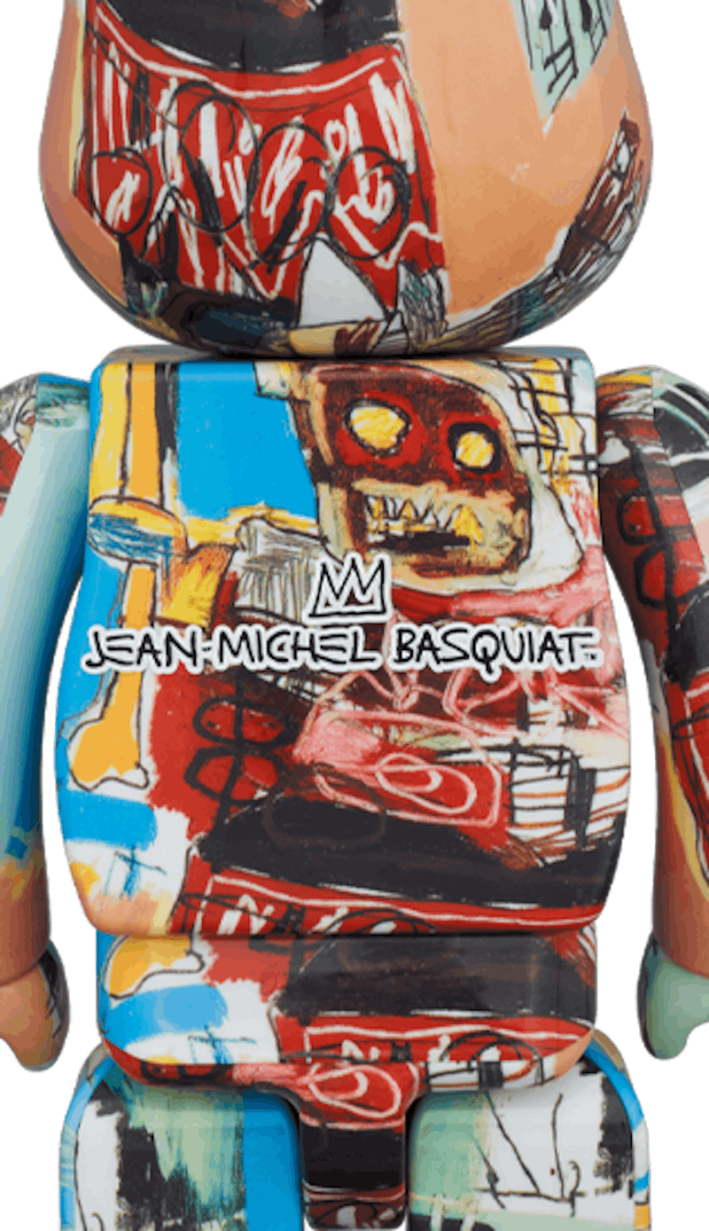 Bearbrick JEAN-MICHEL BASQUIAT #6 100% & 400% Set