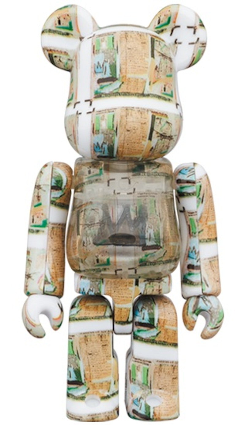 Bearbrick Jean-Michel Basquiat (King Pleasure) 100% & 400% Set