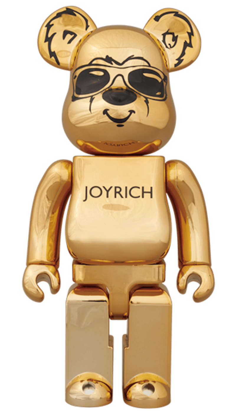Bearbrick Joyrich Aroma Diffuser 400% Gold