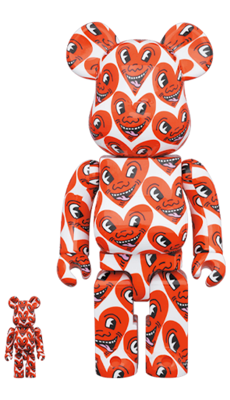Bearbrick KEITH HARING #6 100% & 400% Set