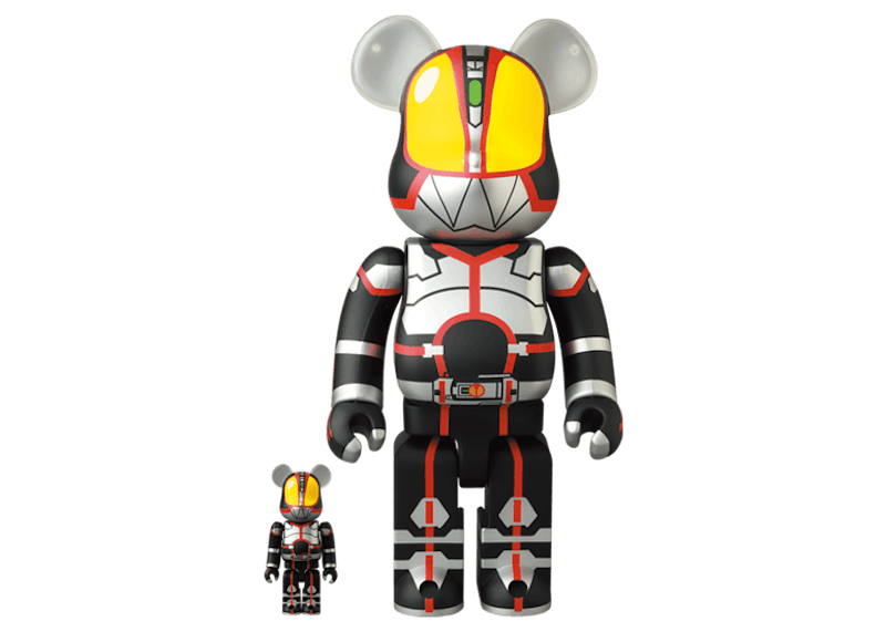 Bearbrick Kamen Rider Fiaz 100% & 400% Set