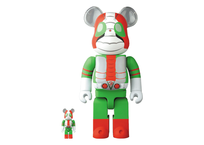 Bearbrick Kamen Rider V3 100% & 400%
